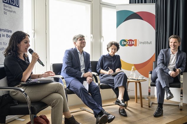 DeZIM luch_discussion Berlin als Wissenschaftsstandort