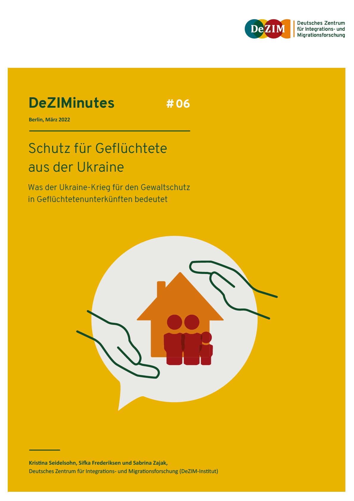 Schutz für Geflüchtete aus der Ukraine Abbildung Cover der Publikation