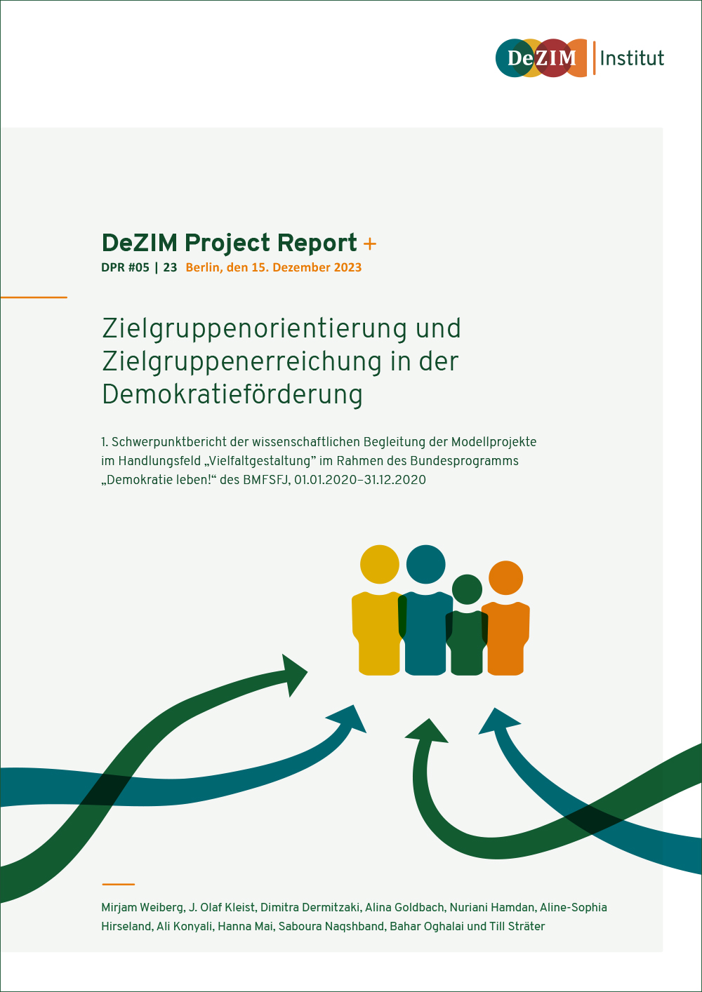 Zielgruppenorientierung und Zielgruppenerreichung in der Demokratieförderung Abbildung Cover der Publikation