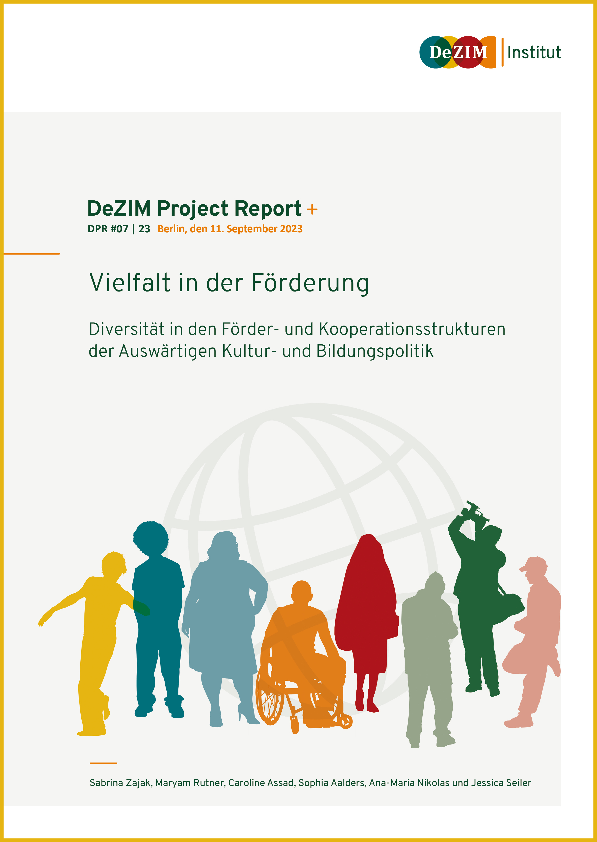 Vielfalt in der Förderung Abbildung Cover der Publikation