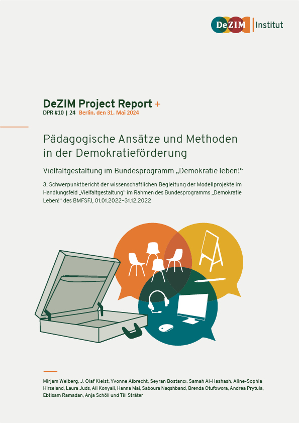 Pädagogische Ansätze und Methoden in der Demokratieförderung Abbildung Cover der Publikation